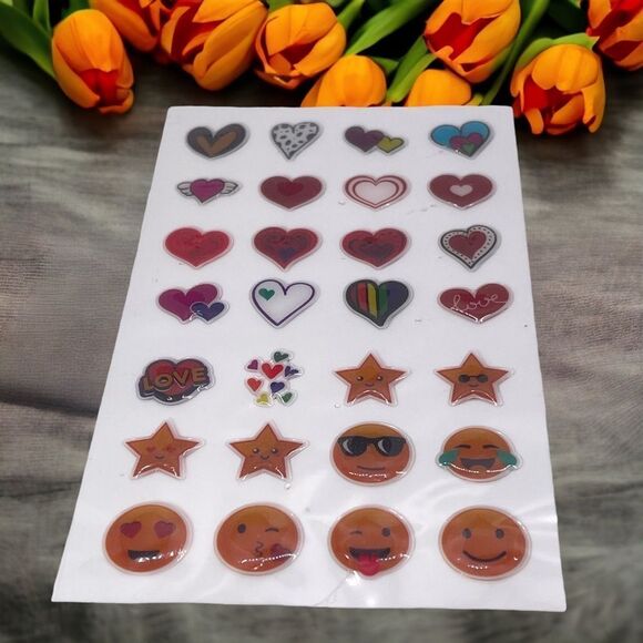 NWT Wool + Pepper Co. FUN Puffy Stickers (56 stickers) - Picture 2 of 3